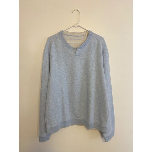 Tommy Bahama Other - Tommy Bahama Men’s Reversible Crewneck Pullover Sweater Light Blue/White Size XL